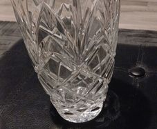 I love the Irish crystal vase for flowers