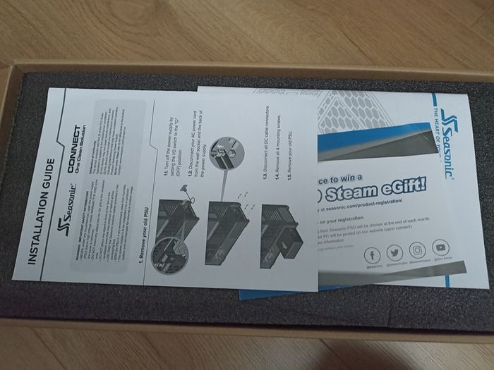 Seasonic 750w Psu as new
