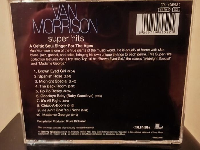 Van Morrison Super Hits CD Album