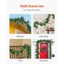 Christmas Garland, 2750mm Artificial Christmas Garland with Light String, Faux Greenery Decoration with Berry Clusters, Pine Needles, Pine Cones, Realistic Xmas Collection for Mantel Fireplace Image 5