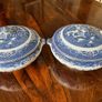Pr. Willow Pattern Vegetable Tureens, made in ARKLOW Image 2