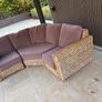 L corner wicker sofa set Image 7