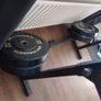 155kg Bumper Plate Set 7ft Olympic Bar and adjustable Squat Stands. Image 2