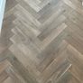 Smoked oiled oak engineered wood floor 14 sqm Image 2