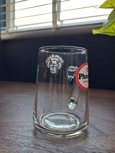 Vintage Phoenix glass half pint