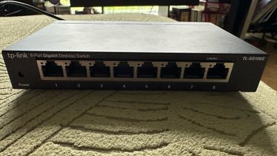 TL-SG108S 8-Port 10/100/1000Mbps Desktop Network Switch