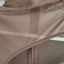 BERSHKA Mocha ruched bodycon dress Sz S (Fit 8 UK) Image 3