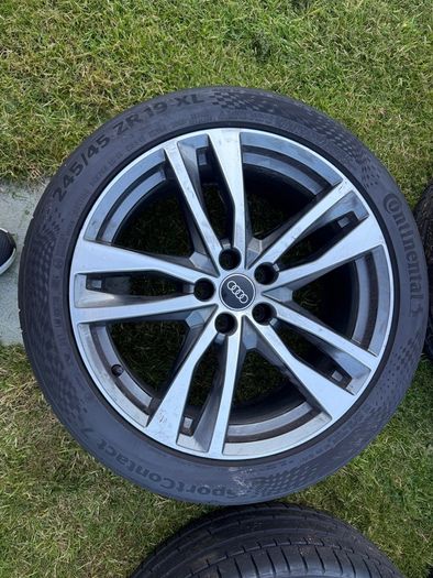 audi a6 tyres and genuine scratcless alloys