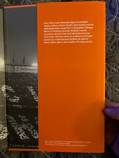 Brand New Johan Cruyff Autobiography Book