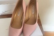 Amy Huberman Pink Leather Heels