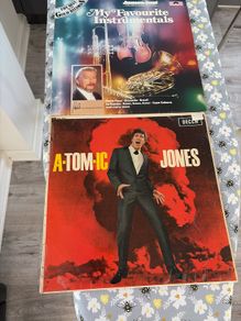 Tom Jones and James Last Vinyl Job Lot
