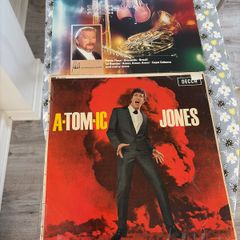 Tom Jones and James Last Vinyl Job Lot