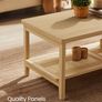 New 2-Tier Coffee Table with Storage - FREE P&P Image 6