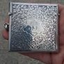 Sterling Silver Art Deco XL Vesta Case(67 grams) Image 4