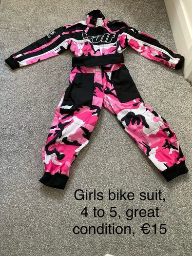 Bike suit, 4 to 5