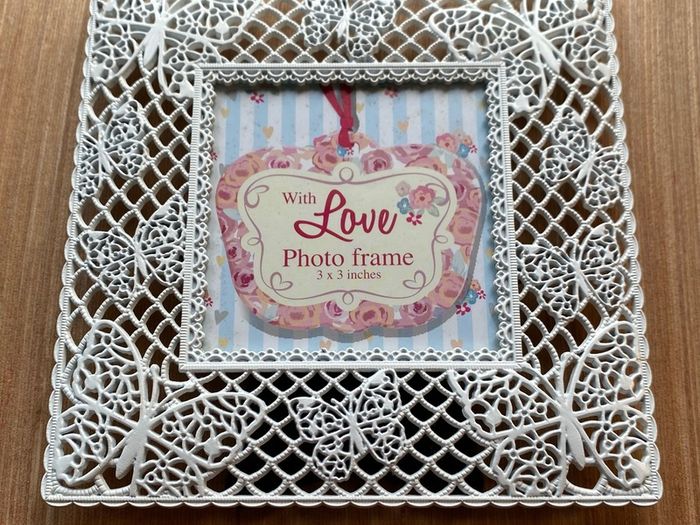 Small Metal Photo Frames (pair)