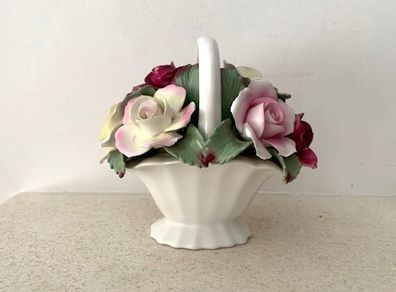 Vintage Aynsley China Flower Basket