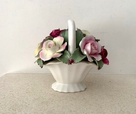 Vintage Aynsley China Flower Basket