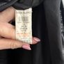 black quilted  jacket with fur hood from river island Image 3