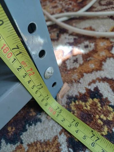industrial steel shelving unit job lot five pieces