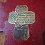 Unique Find Vintage Large Holy Trinity Cross. Religious. Image 8