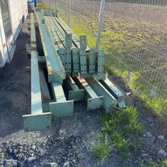 2 Steel frame portel shed