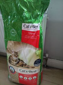 23.5 KG of Cats Best Original Organic  Wood Granule  Clumping Cat Litter