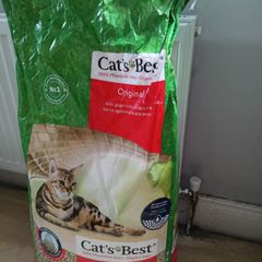 23.5 KG of Cats Best Original Organic  Wood Granule  Clumping Cat Litter
