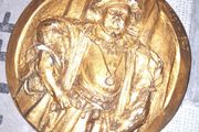 Old Collectible Plaque of Henry VIII 1491 to 1547, Postage Available or Collection on all my items