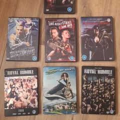 WWE dvds