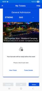 All Together Now Weekend Camping