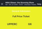 Nikki Glazer tickets