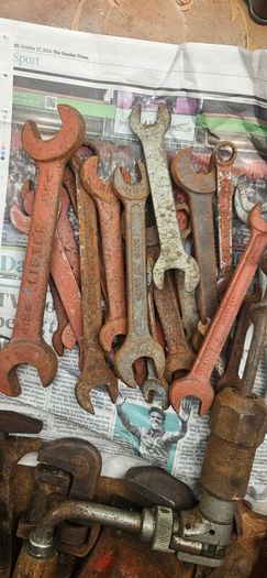 Job lot of tools