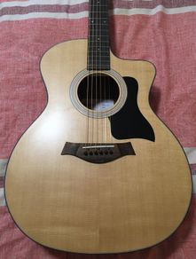 Taylor 114ce-S Sapele Acoustic-Electric Guitar - Excellent Condition + Pro Setup