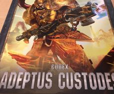 Warhammer 40k Codex Custodes 9th edition