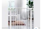 NOMA Pressure Fit Stair Gate White