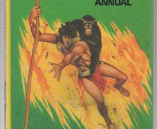 Tarzan Annual 1973 Uk Hard Back Book