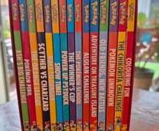 Pokemon books collection!!