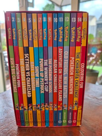 Pokemon books collection!!