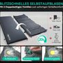 HIKENTURE Single Self-Inflating Sleeping Mat, 10 cm Thick Foam Camping Mattress, Ultra Thick Self-Inflating Air Mattress, Comfortable Sleeping Mat for Outdoor, Tent, Hiking, Travel (Dark Grey C3) Image 4