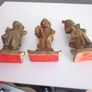Three Vintage Boy Clown Figures 5" Image 5