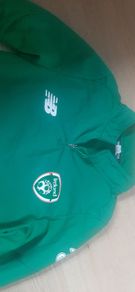 Quarter zip Ireland FAI soccer top Approx 8 to 12 years