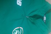 Quarter zip Ireland FAI soccer top Approx 8 to 12 years