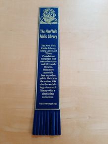 Leather bookmarks