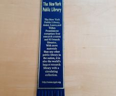 Leather bookmarks