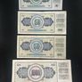 Set of banknotes from Yugoslavia Dinara Image 2