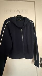 blue Zip up hoodie