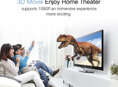 3D 4K 3 in 1 Out Resolution HDMI Switch