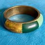 Vintage brass bone bracelet Image 2