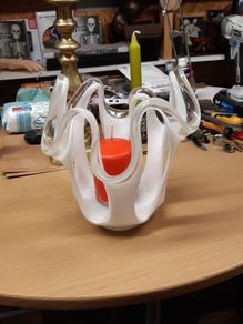 Candle holder glass